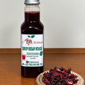 Sirop de Bissap (Hibiscus) rouge