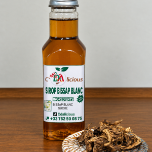 Sirop de Bissap (Hibiscus) blanc